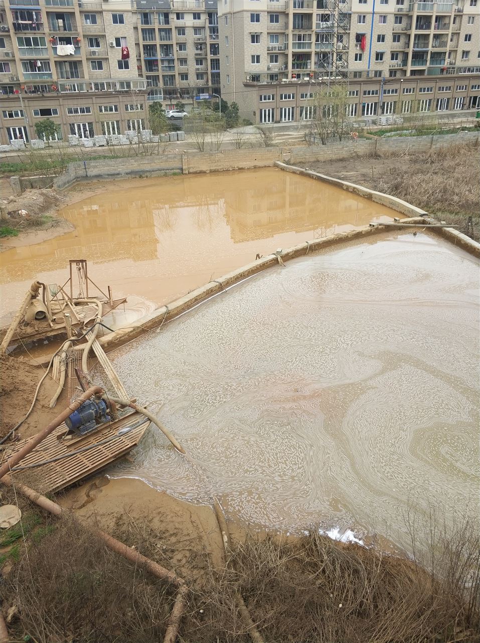 静海沉淀池淤泥清理-厂区废水池淤泥清淤