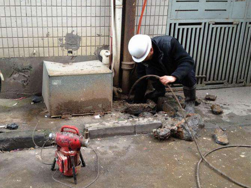 静海疏通下水道-洗菜池疏通